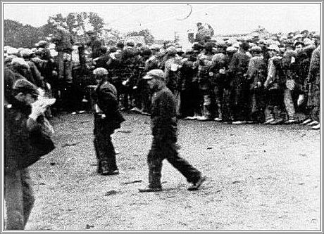 Jews arriving at Belzec